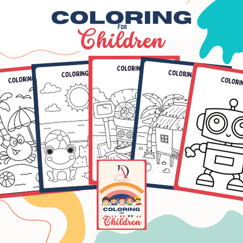Cute Spooky Creatures Coloring Book – Cozy & Hygge Moments by D&A