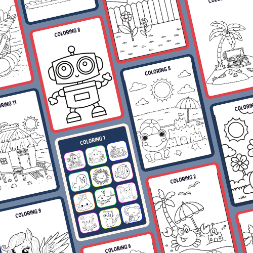 Cute Spooky Creatures Coloring Book – Cozy & Hygge Moments by D&A